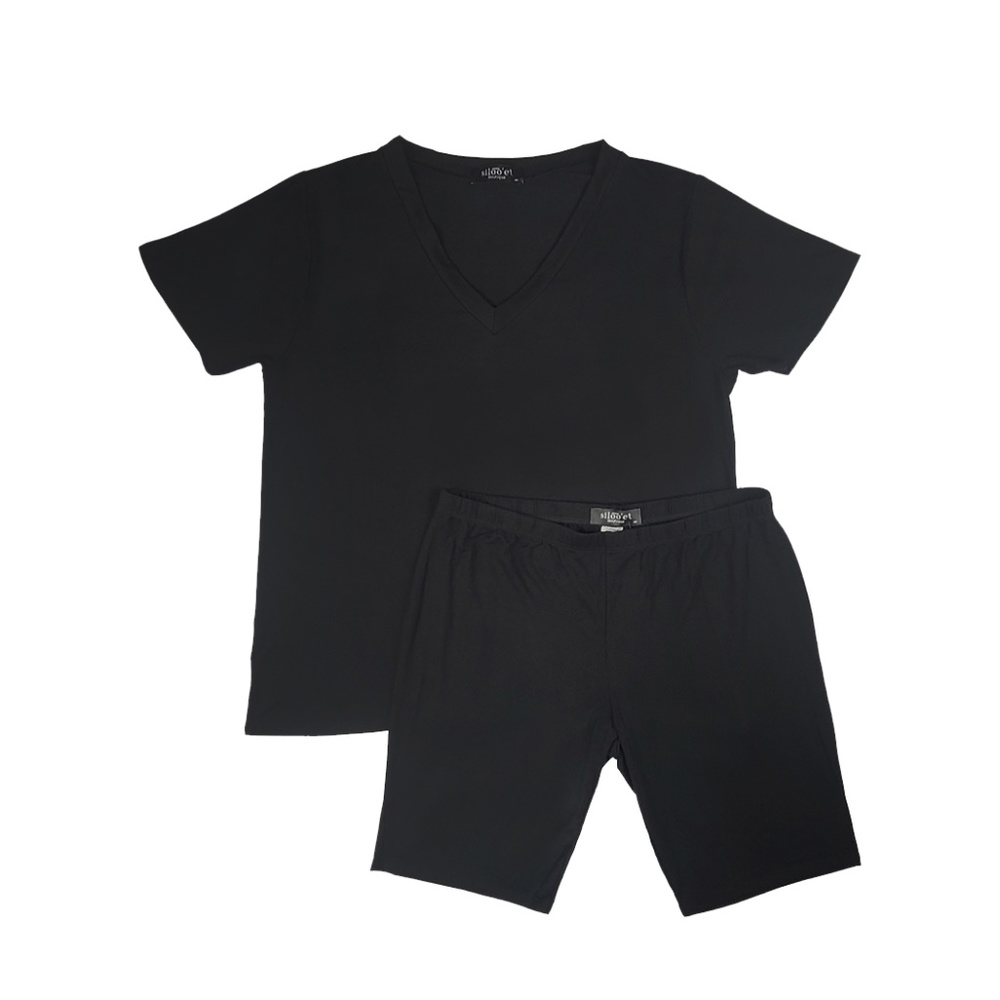 NEW "MAYA" Plus Size Biker Short Set 2 piece